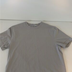Zara Light Gray Men's Short Sleeve Tee